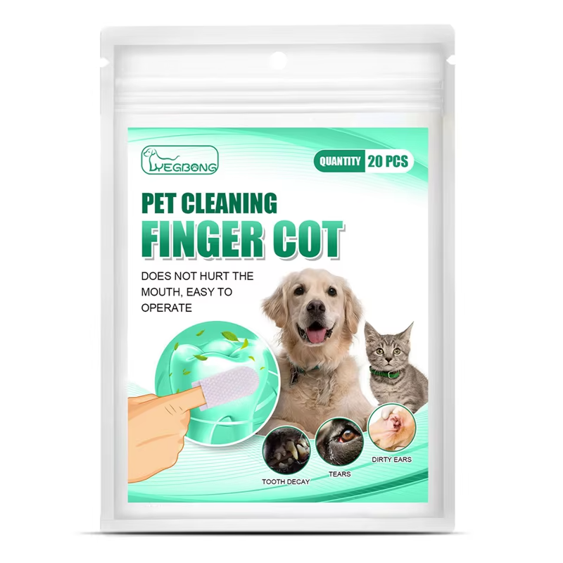 20PCS Disposable Pet Finger Wipes – Keep Your Pet’s Smile and Hygiene Perfect! ✨