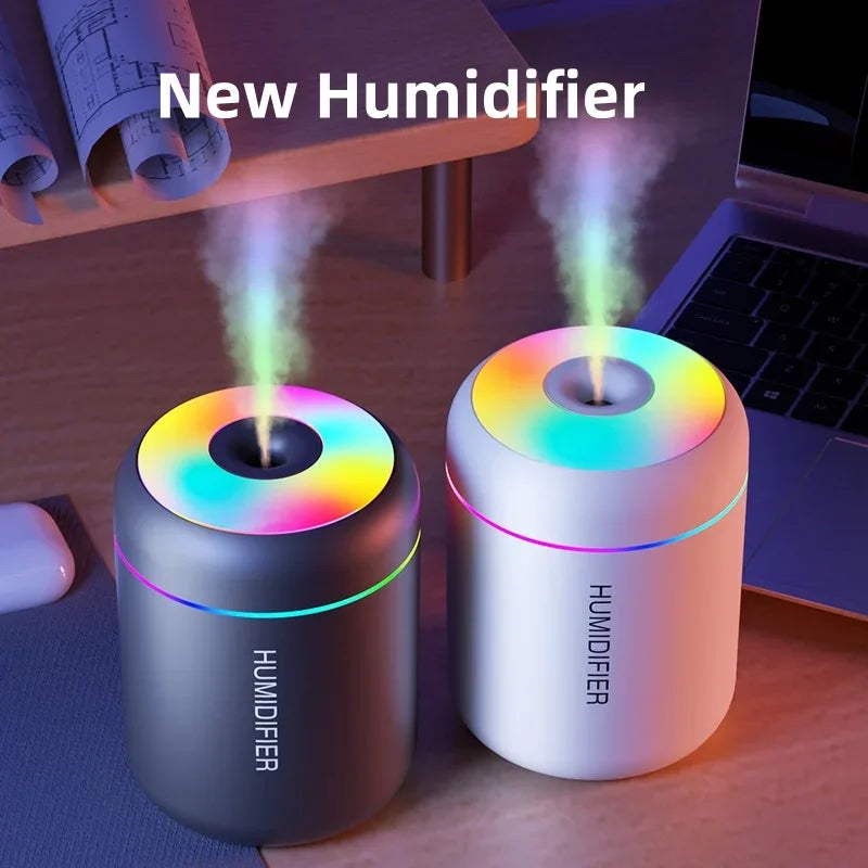 Humidificateur LED compact – Créez instantanément une atmosphère relaxante !