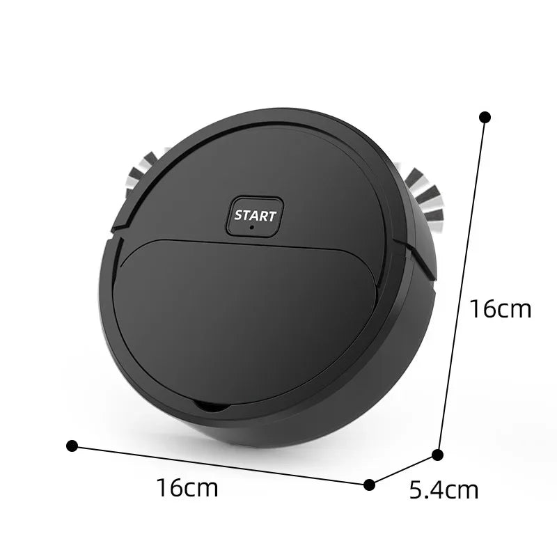 Smart Mini Robot Vacuum Cleaner – 3-in-1 Cleaning Power!