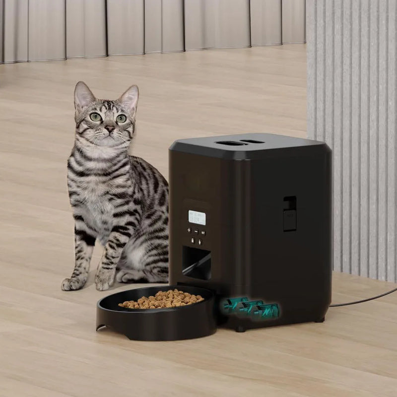 Distributeur de nourriture intelligent pour animaux de compagnie avec contrôle par application