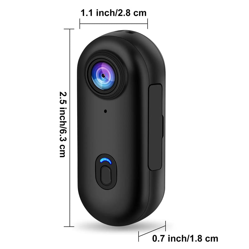 Mini 4K Action Camera – Capture Every Moment on the Go!