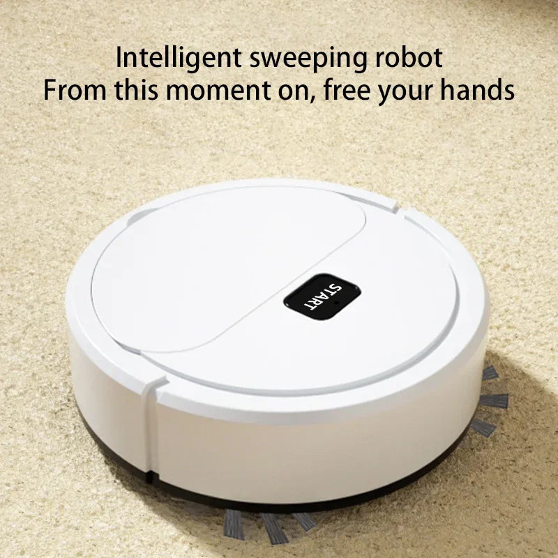 Smart Mini Robot Vacuum Cleaner – 3-in-1 Cleaning Power!