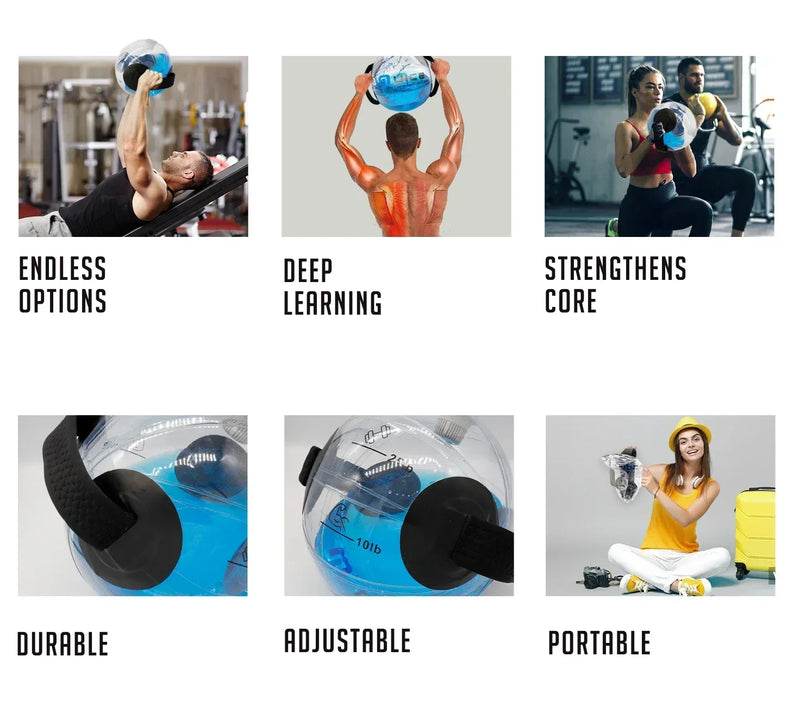 15KG Aqua Training Ball – Revolutionize Your Gym Routine