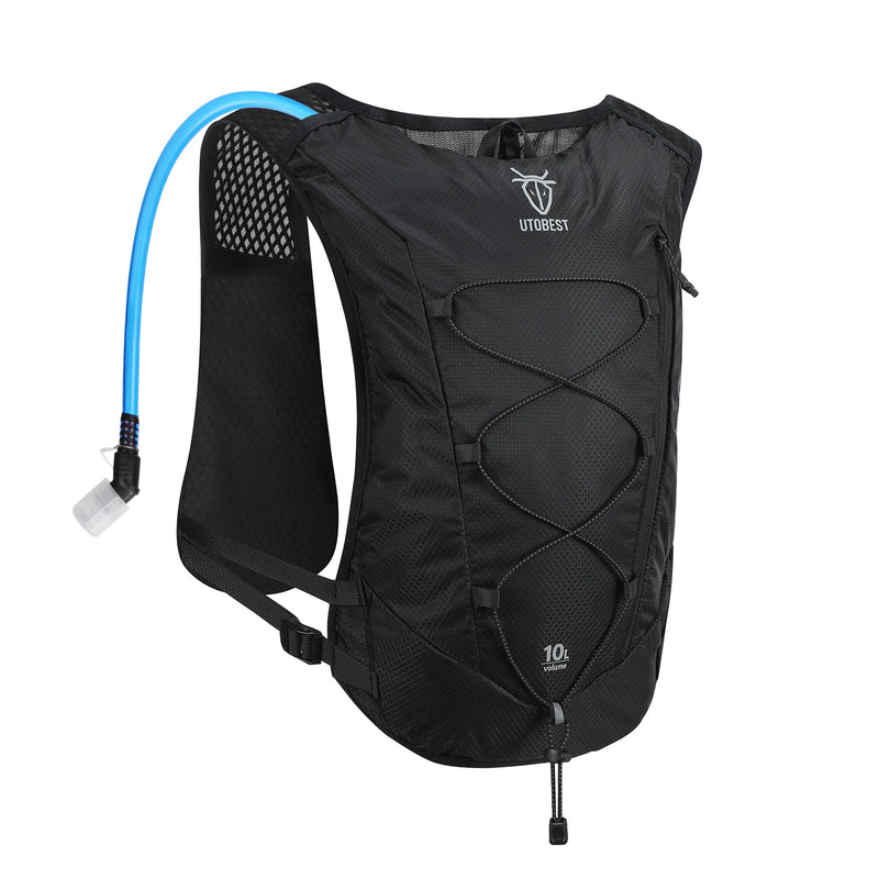 Gilet d'hydratation ultraléger pour trail running avec poche à eau de 2 litres