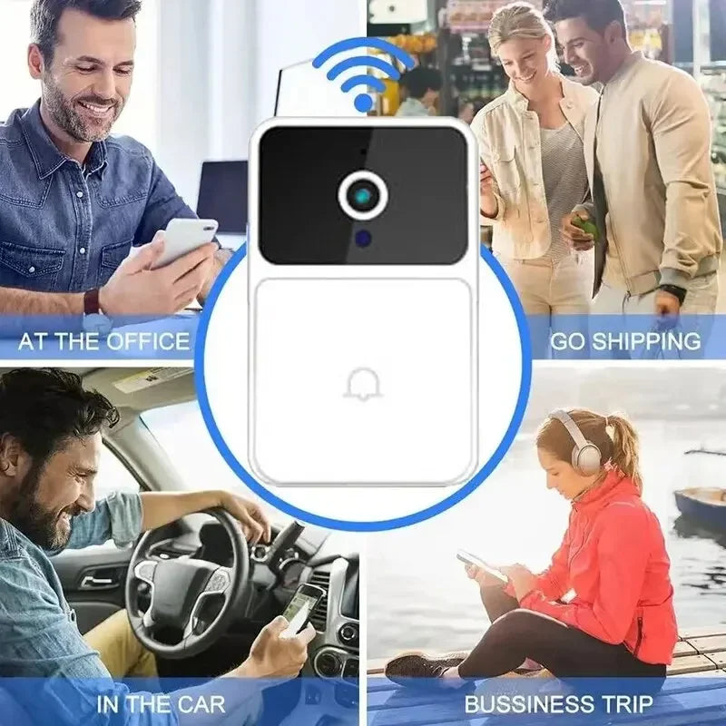 GuardianBell Pro™ - Smart Video Doorbell